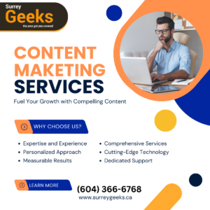 CONTENT MAKETING Services in Surrey