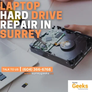 Laptop Hard Drive Repair & Fix | Recovery | Near you | Surrey